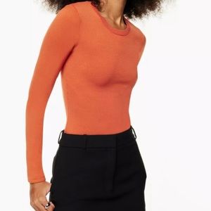Aritizia Babaton Depreo Sculpt Knit Crew Longsleeve